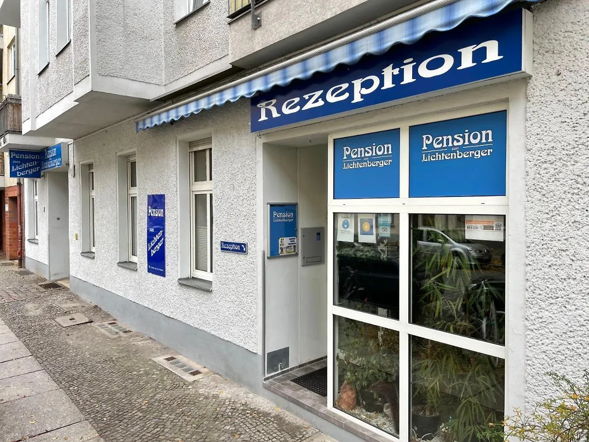 Pension Zum Lichtenberger Берлин